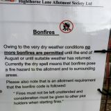 No Bonfires